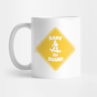 Baby on Board Sign Mug